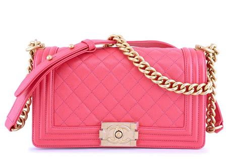 chanel 18s pink boy|Chanel bag.